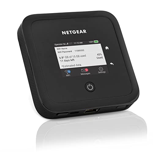 NETGEAR 5G Router mit SIM-Karte & WiFi 6 | M5...
