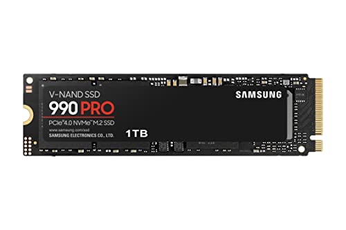 Samsung 990 PRO M.2 NVMe SSD (MZ-V9P1T0BW), 1...