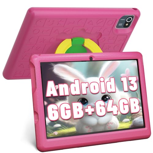 UIVY 10 Zoll Tablet Android 13 für Kinder...