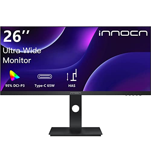 INNOCN Ultrawide Monitor 26 Zoll, UWFHD 60Hz...