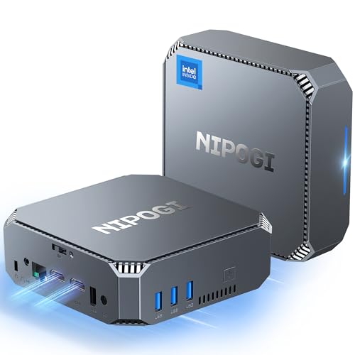 NiPoGi Mini PC 1024GB(1TB) M.2 SSD, 12th Gen...