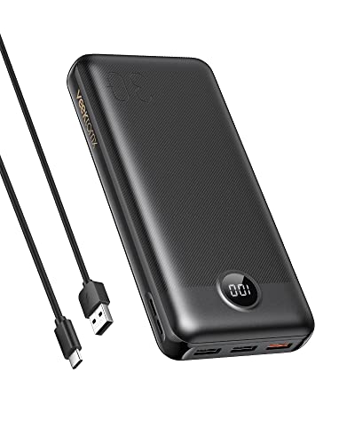 VEEKTOMX Powerbank 30000mAh Power Bank 20W PD...