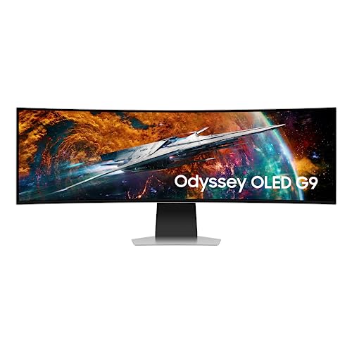 Samsung Odyssey OLED G9 Curved Gaming Monitor...