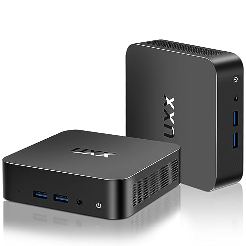 UXX Mini PC Unterstützung 512GB SSD...