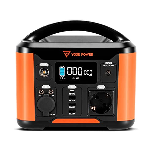 YOSE POWER Portable Power Station 388Wh/300W...