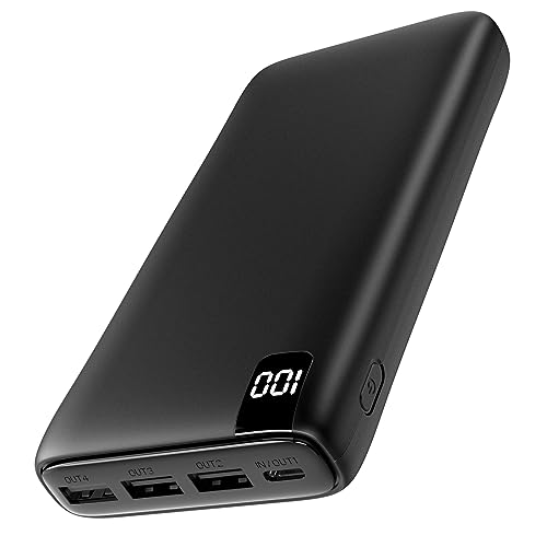 FEELLE Powerbank 27000mAh 3A Schnellladen mit...