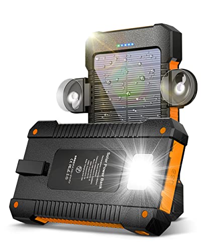 Solar Power Bank, 26800 mAh Tragbares...