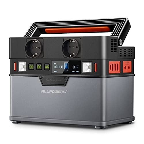 ALLPOWERS Tragbarer Powerstation 288Wh /...