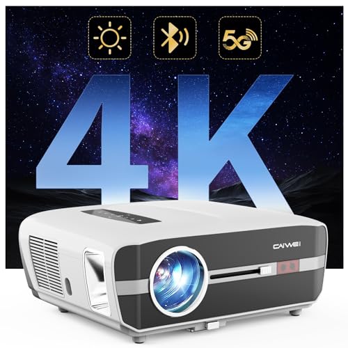 4K Smart Gaming Projektor Tageslicht Heimkino...