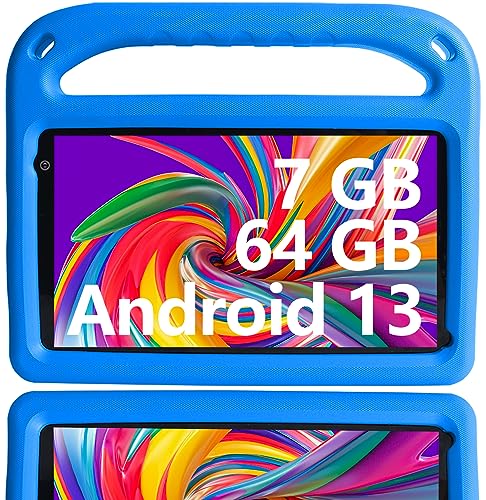 GOODTEL Kinder Tablet Android 13 7-Zoll, 7GB...